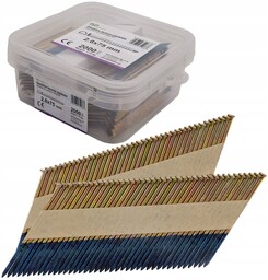 Gwoździe do gwoździarki łączone papierem 2,8x75mm Pierścieniowe 34°