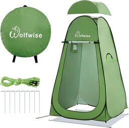Wolfwise Pop Up Prywatny Namiot Prysznicowy Przenośny