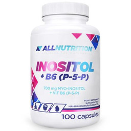 ALLNUTRITION inositol + B6 (P-5-P), 100 kapsułek