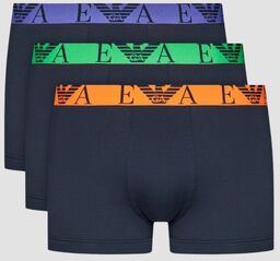 EMPORIO ARMANI Zestaw męskich granatowych bokserek 3PACK, Rozmiar