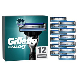 GILLETTE Ostrza do golarki Mach3 (12 sztuk)