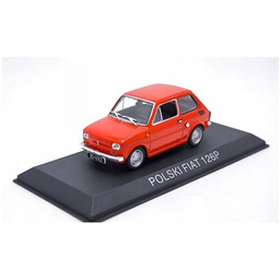 Atlas Fiat 126P Polski Fiat Maluch Red 1:43