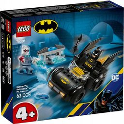 Lego Klocki Heroes 76301 Batman i Batmobil.