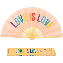 Fisura - duży składany wachlarz "Love is Love".
