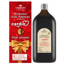 LANGSTEINER Suplement na serce Oryginalne Zioła Szwedzkie Cardio