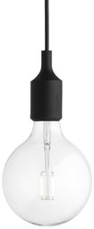 Muuto E27 Lampa Żarówka LED - Czarna