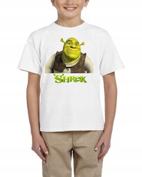 3127 Koszulka Dziecięca Shrek Fiona Kot Bajka 116
