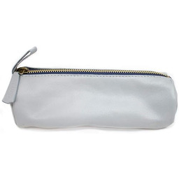 Artway Indigo Doodle miękki skórzany piórnik - popielaty