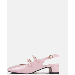 L37 HANDMADE SHOES CZÓŁENKA DAMSKIE LAKIEROWANE RÓŻOWE 41