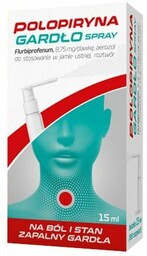 POLOPIRYNA Gardło Spray, 15 ml