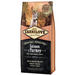 Carnilove Salmon Turkey For Large Breed Puppy 12kg