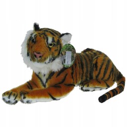 Pluszowe ZOO: Maskotka Tygrys leżący 40cm (24248)