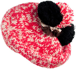 Beret Trzy Pompony