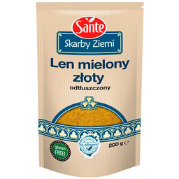 SANTE Skarby Ziemi Len Mielony Złoty 200g