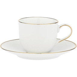 LA PORCELLANA BIANCA Kubek do kawy z porcelanowym