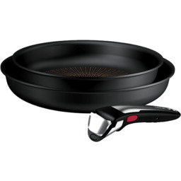 Zestaw patelni TEFAL P0009553 Czarny