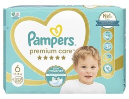 PAMPERS Pieluchy Premium Care 6 (38 szt.)