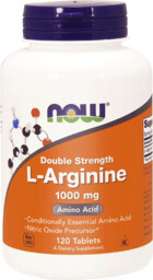 Now Foods L-Arginine Double Strenght - L-Arginina Podwójna