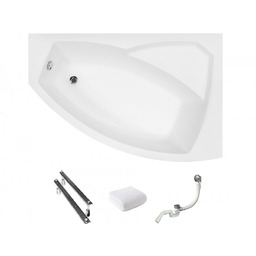 Wanna Rima 130x85 Prawa Besco Syfon Automat!