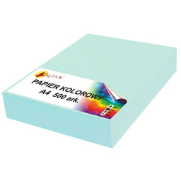 Papier kolorowy A4 80g niebieski jasny 8198 8198-500,