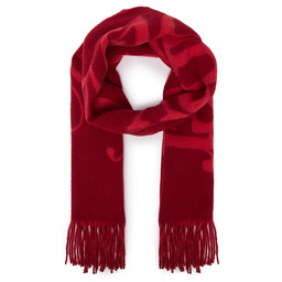 Szalik Tommy Hilfiger AW0AW19123 Czerwony