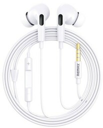 Remax Słuchawki RM-533, 3.5 mini jack, 1.2m (białe)