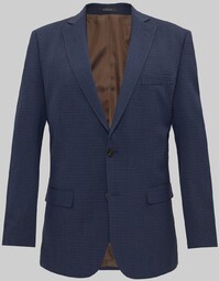 marynarka riesi do zestawu granatowy classic fit