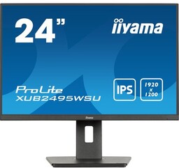Monitor 24 cale XUB2495WSU-B7 IPS,16:10,300cd,4ms,HDMI,DP,3xUSB(3.2), 1xUSB-c,2x2W,FlickerFree,HAS(150mm)