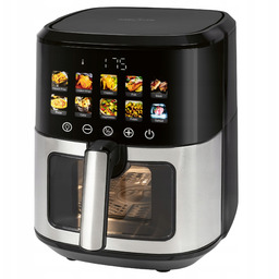 Frytkownica Beztłuszczowa Z Oknem Air Fryer 6,5L Airfryer