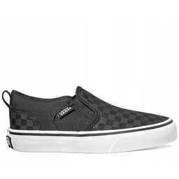 Buty dziecięce trampki wsuwane w kratkę old skool