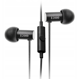 Final Audio E2000C Słuchawki Dokanałowe Z Mikrofonem Aluminium