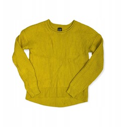 Żółty sweter bluzka damska rękaw GAP XS