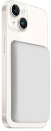 Ecobox Power Bank Bezprzewodowy MagSafe Biały 5000 mAh