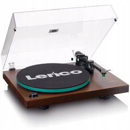 Gramofon Hi-Fi Lenco LBT-225WA szklany talerz ramię