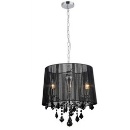 Lampa wisząca Cornelia czarna