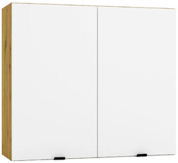 Elior Dwudrzwiowa szafka kuchenna górna 80 cm biały