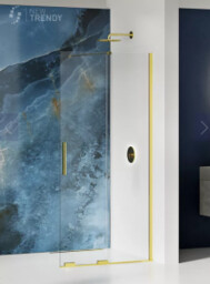 NEW TRENDY EXK-4298 Kabina prysznicowa SMART LIGHT GOLD