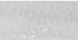 Płytka ścienna SANDSTORM white structure glossy 29,8x59,8 gat.
