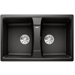 Blanco LEXA 8 525906 Granitowy Czarny Zlewozmywak prostokątny