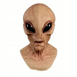 Maska Kosmita Alien UFO Cosplay Halloween Przebranie Kostium
