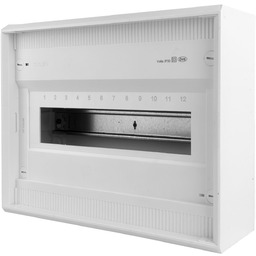 Rozdzielnica natynkowa 1 rzędowa 12 modułowa skrzynka elektryczna