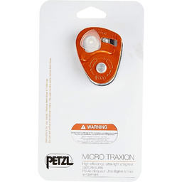 Petzl Rolki linowe dla dorosłych Micro Traxion, żółte,