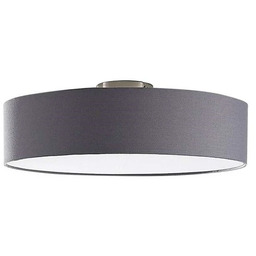 Lindby - Sebatin Lampa Sufitowa Ø50 Grey/White/Nickel