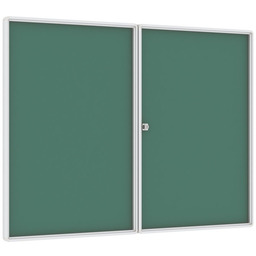 Gablota magnetyczna wewnętrzna, zielona, ??900 x 1200 mm