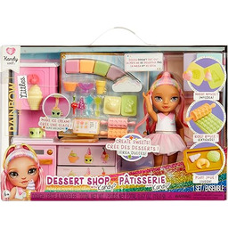 Rainbow High Littles Dessert Shop with Kandy Playset