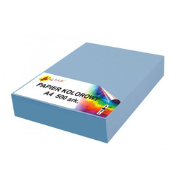 Papier kolorowy A4 80g niebieski 8251 8251-500, Ilość