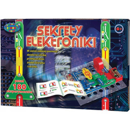 Sekrety Elektroniki 6lat Zestaw 180 EKSPERYMENTóW