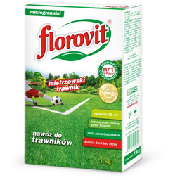 Nawóz do trawników Mistrzowski trawnik Florovit 1kg