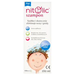 Pipi Nitolic Szampon, 180 ml