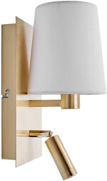 Lindby - Aiden Lampa Ścienna White/Brass